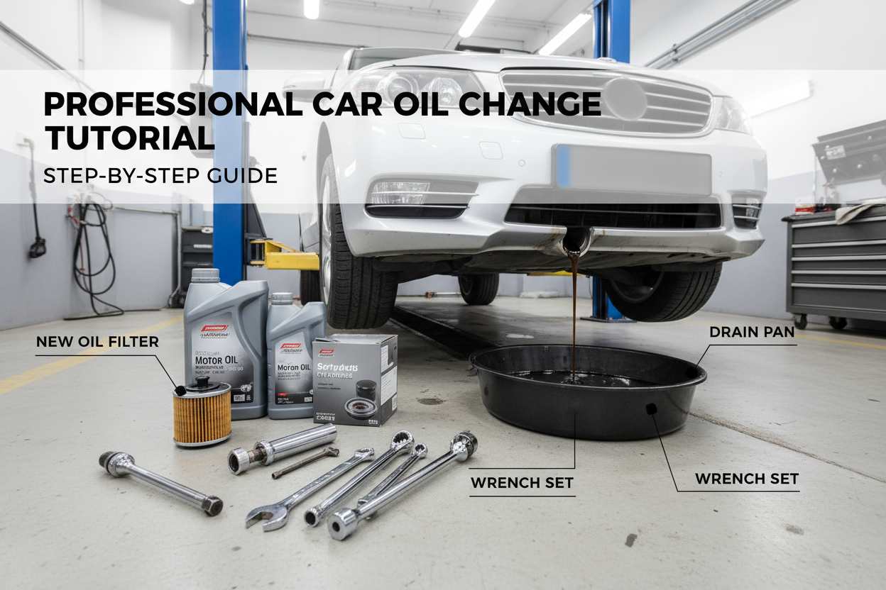 Come Cambiare l'Olio Motore Auto: Guida Completa Fai-da-Te 2026