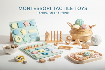 Banner Giocattoli Tattili Montessori