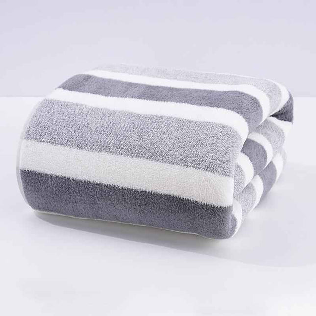 FFOrder 1 Pcs Thickened Absorbent Bath Towel Soft Face Towel For Home