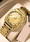 788 Gold Shell Gold Surface Steel Belt Model