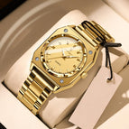 788 Gold Shell Gold Surface Steel Belt Model