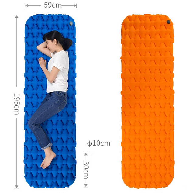Air mattress Camping mattress Air mattress ultralight outdoor sleeping mat rollaway mountain sleeping mat
