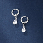 White gold-plated crystal white