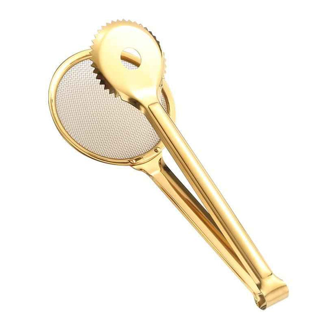 Kitchen tools Stainless steel food clip Fried food clip Creative Golden steak clip Drain filter clip net leak clip