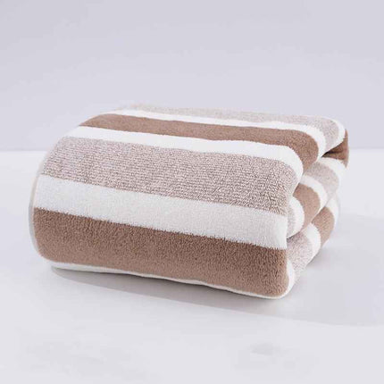 FFOrder 1 Pcs Thickened Absorbent Bath Towel Soft Face Towel For Home