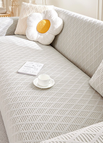 Single seat / Plaid-light Gray
