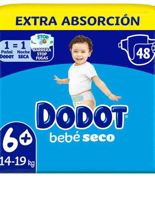 DODOT EXTRA STAGES size 6 diapers 14-20 kg 48 units