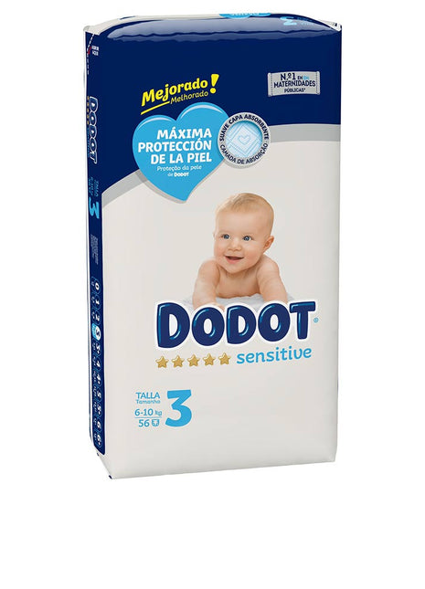 DODOT SENSITIVE size 3 nappies 6-10 kg 56 u