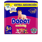 DODOT ACTIVITY EXTRA size 3 diapers 6-10 kg 60 units