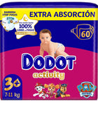 DODOT ACTIVITY EXTRA size 3 diapers 6-10 kg 60 units
