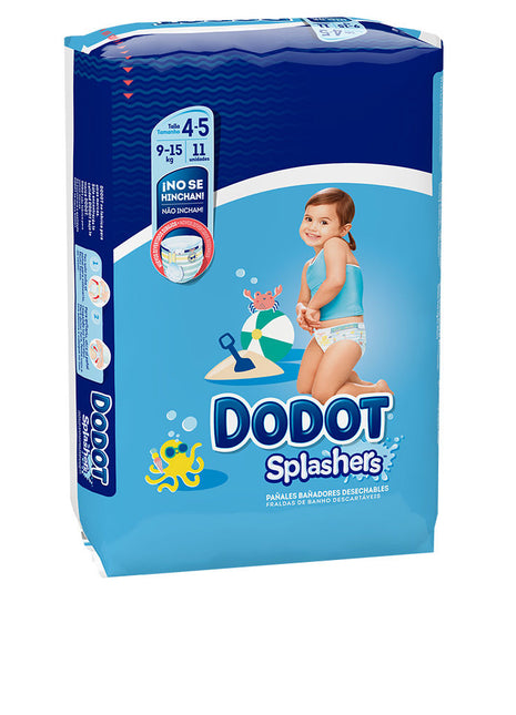DODOT SPLASHERS disposable swimsuit size 4-5 + 9-15 kg 11 u