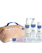 BABY-CHILD CLAY VANITY TOILETRY CASE 5 pc