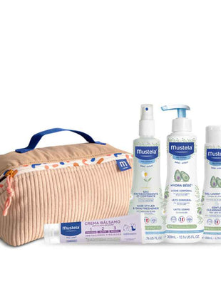 BABY-CHILD CLAY VANITY TOILETRY CASE 5 pc