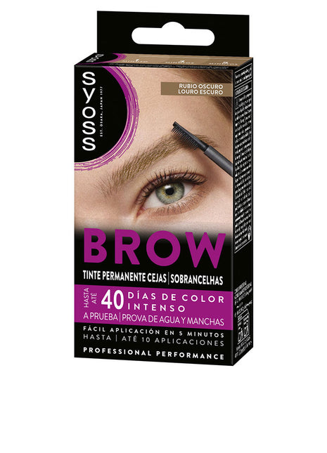 BROW TINT permanent eyebrows #Dark Blonde 1 u