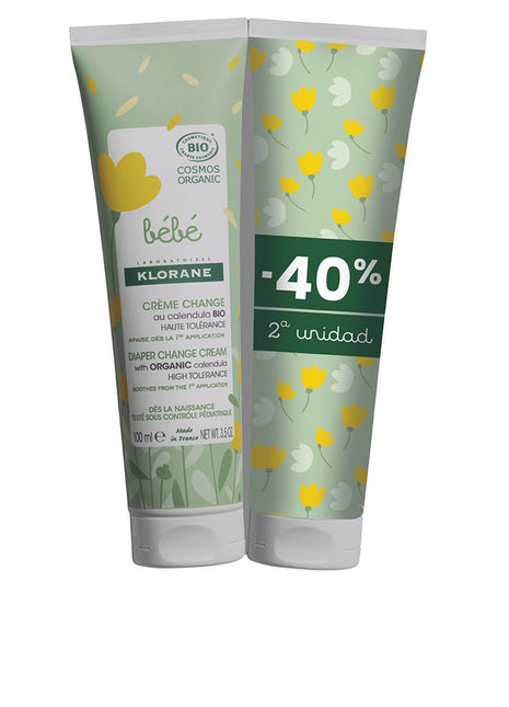 BÉBÉ BIO diaper cream pack 2 x 100 ml