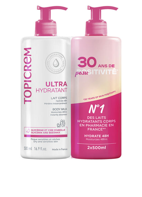 UH ultra-hydrating body milk pack 2 x 500 ml