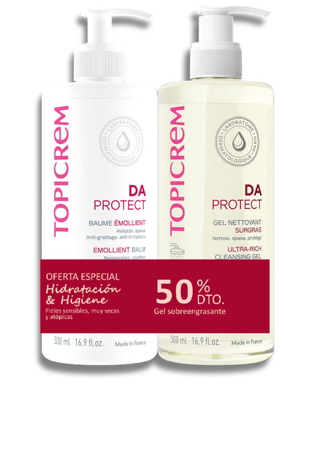 DA PROTECT EMOLIENT BALM 500 ML + CLEANSING GEL 500 ML PACK 2 pcs
