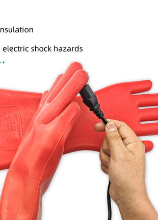 FFOrder High Voltage Insulating Gloves 5Kv Electrician'S Electric Protection 220V - OrizonShop