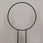 Round black