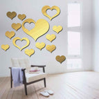 14pcs / golden