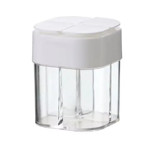 4 in 1 Camping Hike seasoning jar Outdoor cooking grill Barbecue Spice dispenser Camping supplies Cookware equipment accessories