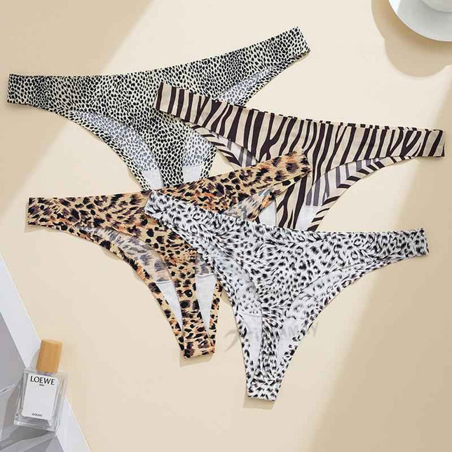 FFOrder Sexy Leopard Print Breathable Seamless Briefs