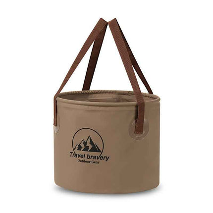 10/20L Foldable Portable Bucket With Lid Car Wash Fishing Bathroom Tools Silicone Bucket Outdoor Camping Household Items