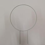 Round white