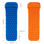 blue / Single with pillow