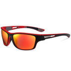 Black red frame red film / with sports lanyard