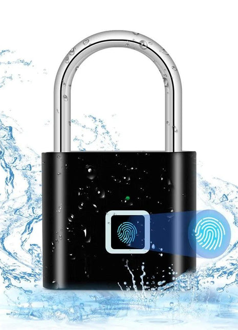 Rechargeable Usb Fingerprint Padlock - OrizonShop