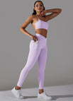 Purple / XS / Bra + Pants Set