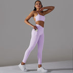 Purple / XS / Bra + Pants Set