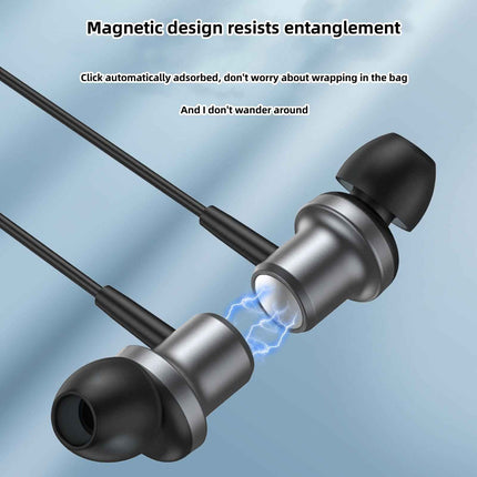 type-c in-ear wire control headphones Mobile game live computer wired headphones