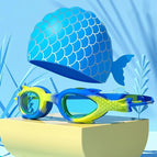 Yellow Goggles-Silicone Cap