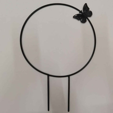 Supporto a Cuore in Ferro per Piante Rampicanti - Decorazione Giardino