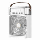 3 In 1 Fan AIr Conditioner Household Small Air Cooler LED Night Light Portable Humidifier Air Adjustment Fan Office Home Fan New