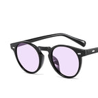 High black purple film