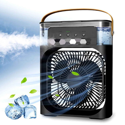 3 In 1 Fan AIr Conditioner Household Small Air Cooler LED Night Light Portable Humidifier Air Adjustment Fan Office Home Fan New