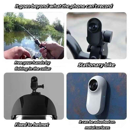 Anti-shake mini camera 1080P HD head-mounted magnetic thumb camcorder Outdoor DV sports video recorder Bike helmet camera