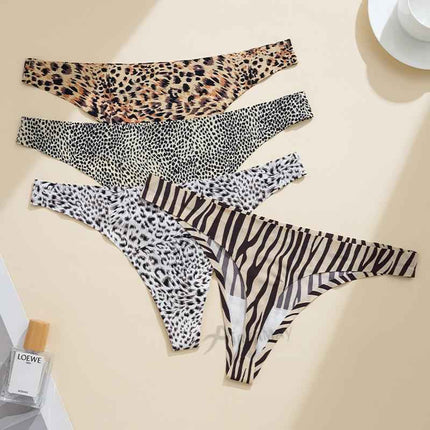 FFOrder Sexy Leopard Print Breathable Seamless Briefs