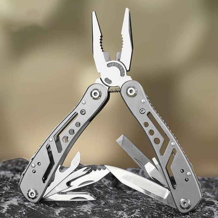 Outdoor stainless steel multi-purpose knife pliers Folding multi-purpose knife portable field emergency tool pliers