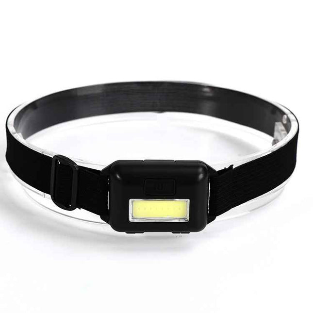 Mini COB Headlamp portable LEDHeadlamp waterproof headlamp with 3 modes of lighting outdoor camping head flashlight