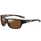 Coffee frame brown film / with sports lanyard