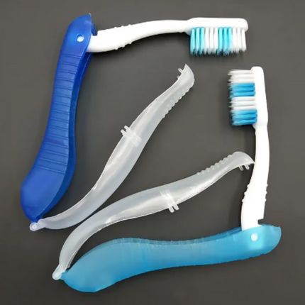 Sports Travel Hygiene Oral Portable Disposable Folding Travel Toothbrush Hiking Toothbrush Cleaning Tools Survival Gear