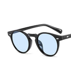 High black blue film