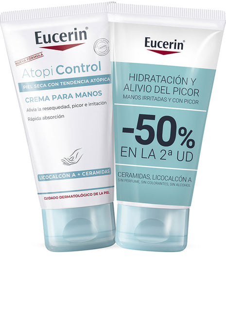 ATOPICONTROL HAND CREAM LOT 2 x 75 ml