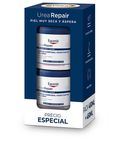UREAREPAIR crema corporal hidratante 5% urea pack 2 x 450 ml