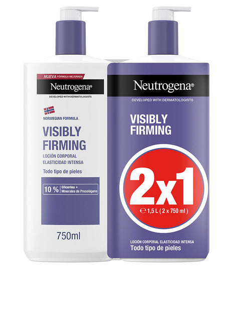 VISIBLY FIRMING intense elasticity lotion pack 2 x 750 ml