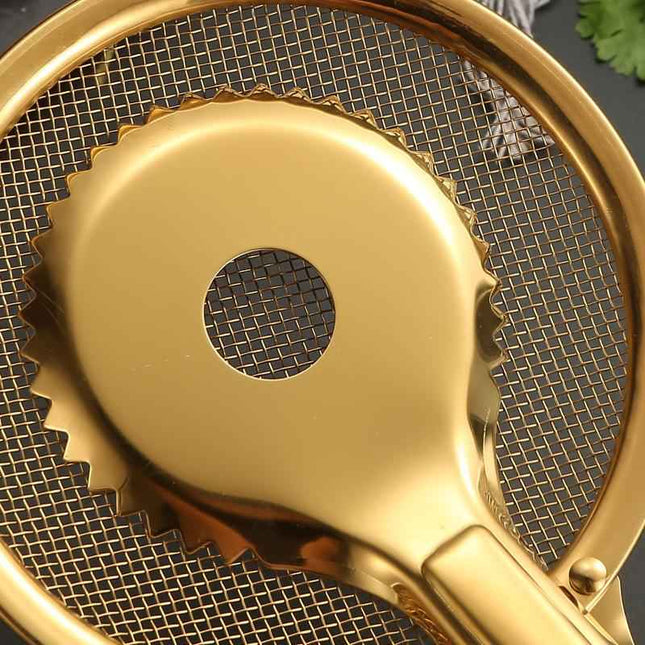 Kitchen tools Stainless steel food clip Fried food clip Creative Golden steak clip Drain filter clip net leak clip